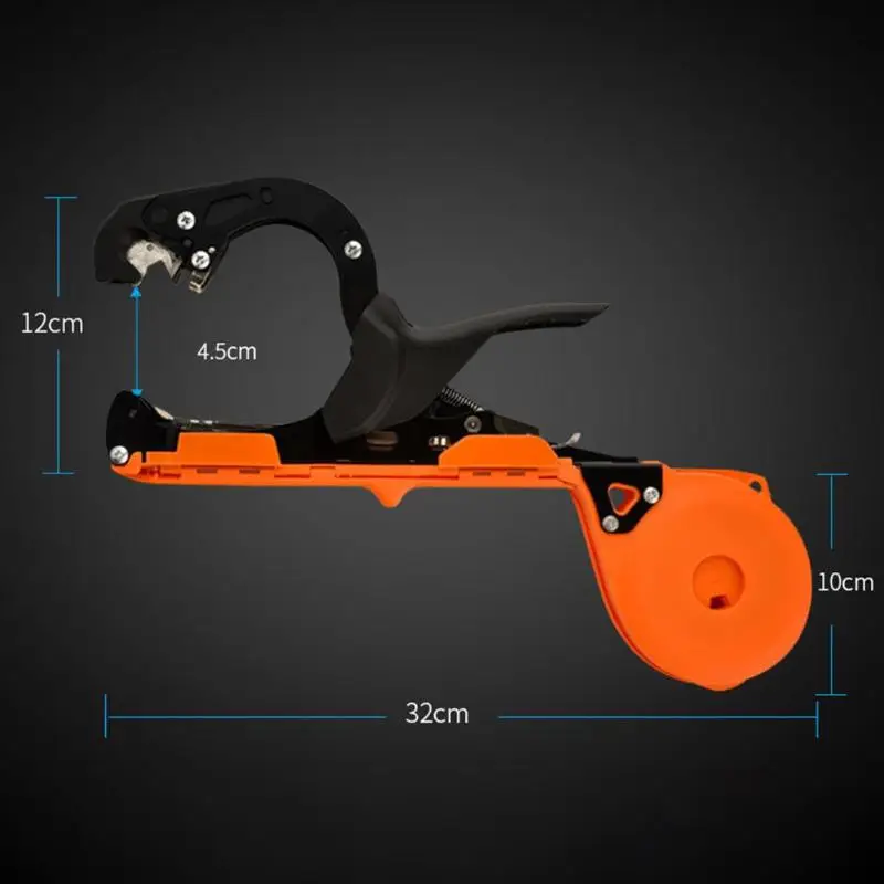 Овощной ручной инструмент Tapener ветка завязывание небольшой и изысканный быстрое восстановление затрат экономит рабочей оборудование для растений машина для скрепления