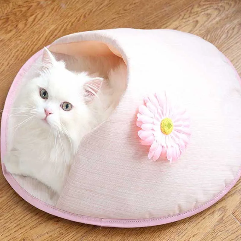 Summer Semi-closed Dog Cooling Mat Guinea Pig Cushion Pet Supplies Oxford Fabric Puppy Bed Litter Cat Sleeping Pad Slipper Nest