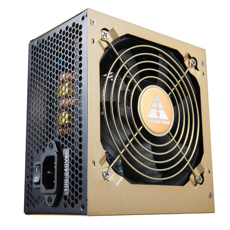 GF500G новый ПК PSU для золотой полевой марки 12 в E-game широкополосный активный