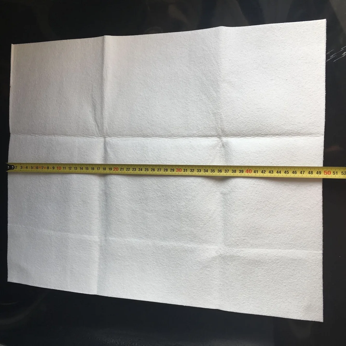 Car artificial deer skin towel wipe cloth absorbent car wash towel large thick 40 x 50cm chicken skin cloth