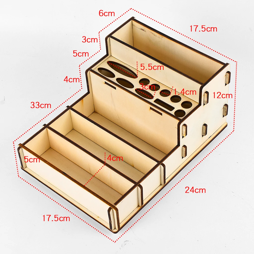 Sew Supplies Wood Multiholes Sewing holder Thread Rack Organizer/Storage Stand