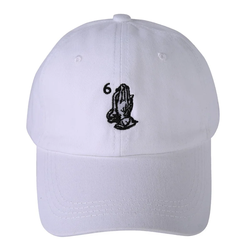 Хлопковая Роза в руке Snapback молитва напечатанная Кепка для мужчин и женщин Регулируемая шапка для гольфа