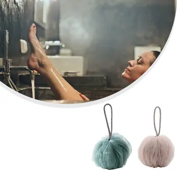 

Lantern Ball Bath Flower Large Bath Ball Children And Adults Rub Back Plain Bath Ball Soft Foam Bath Ball