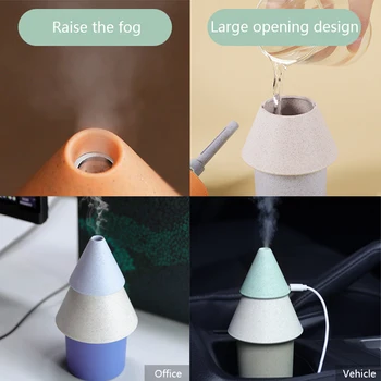 

USB Portable Tree Air Humidifier Nano Level Atomization Car Purifier Anion Mist Maker Rechargable Humidifier Air Diffuser Home