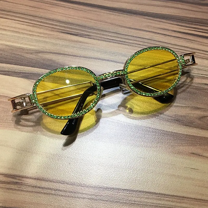 2019 Хип-Хоп Ретро небольшие круглые солнцезащитные очки Для женщин Винтаж стимпанк Солнцезащитные очки Для мужчин прозрачные линзы