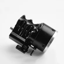 LESU F-5016-C металлическая коробка передач для 1/14 RC тягач самосвал TAMIYA