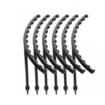 

6PCS Plastic Plant Support Stand Stakes Semicircular Bracket Protect Holder DIY Frame Plant Cages & Supports 14.5x13cm TB Sale