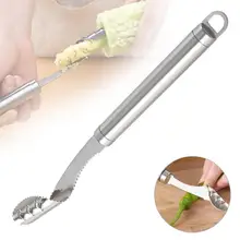 Средство для удаления сердцевины из нержавеющей стали подходит для перца, овощей, удобное использование, для хранения, для кухни, простое использование 40DC20