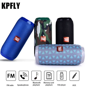 

TG117 Portable Speakers Wireless Bluetooth Speaker Bluetooth Outdoor Soundbar Column Altavoz 10W with TF Card FM Radio for MIC