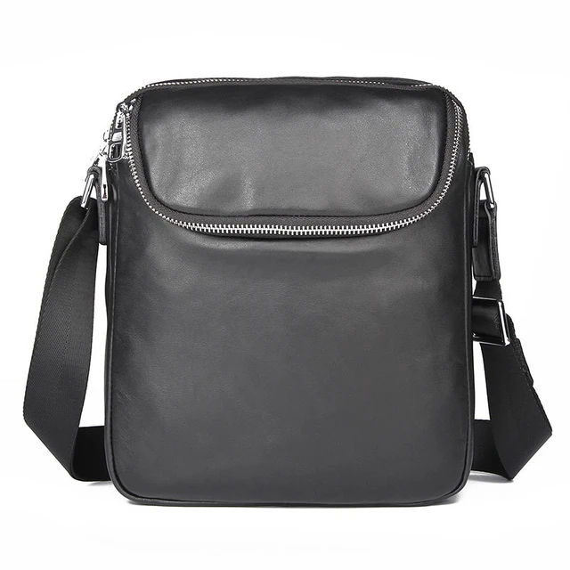 Genuine Leather Men's Bags Shoulder Bag Husband Flap Man Messenger Handbag  Fashion Casual Cowhide Purse Crossbody Bags For Men - Shoulder Bags -  AliExpress