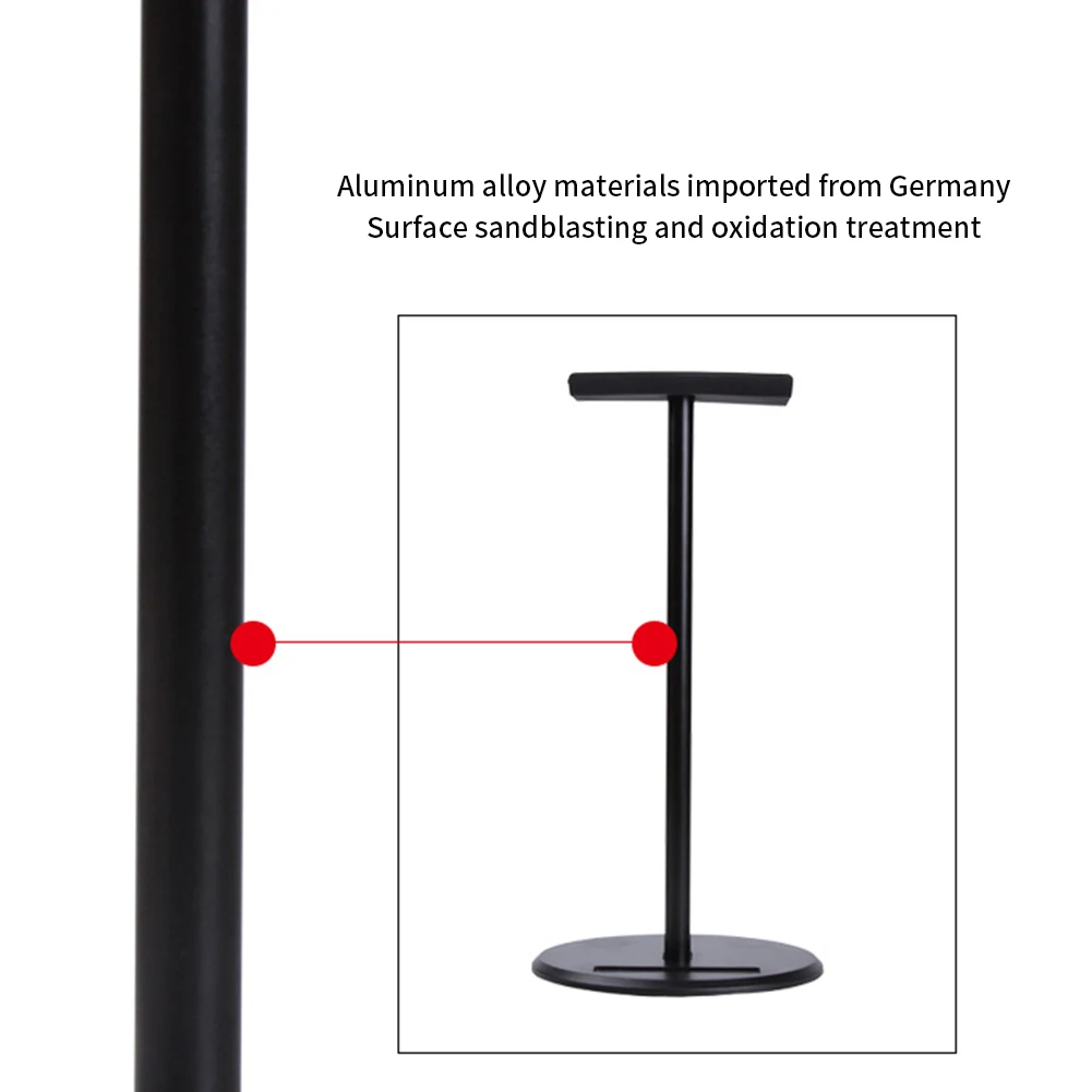 Гарнитура подставка держатель для наушников Аксессуары дисплей анти-падение Нескользящая вешалка алюминиевый сплав Универсальный кронштейн съемный
