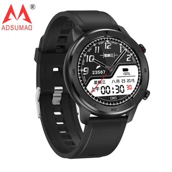 

ADSUMAD DT78 Round Smart Watch for Men Woman Heart Rate Monitor Blood Pressure smartwatch Bluetooth 4.0 IOS Android Sports Watch