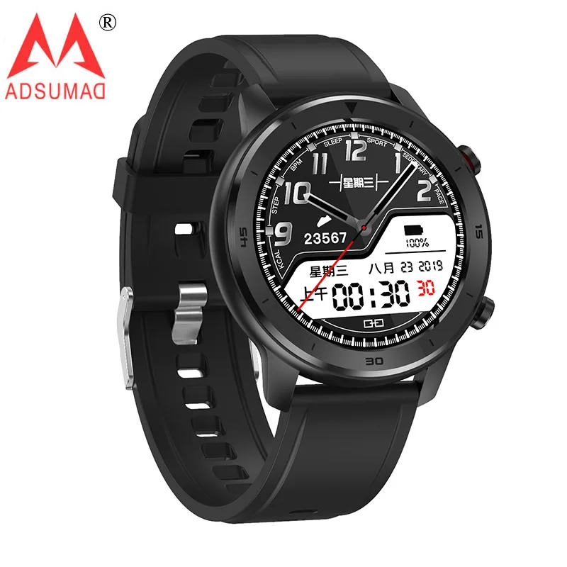 Мужские и женские Смарт часы ADSUMAD DT78 с пульсометром тонометром Bluetooth 4 0|Смарт-часы|