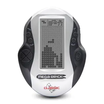 

3 Inch Childhood Tetris Handheld Game Players Game Console LCD Electronic Games Toys Game Console Riddle Educational Toys