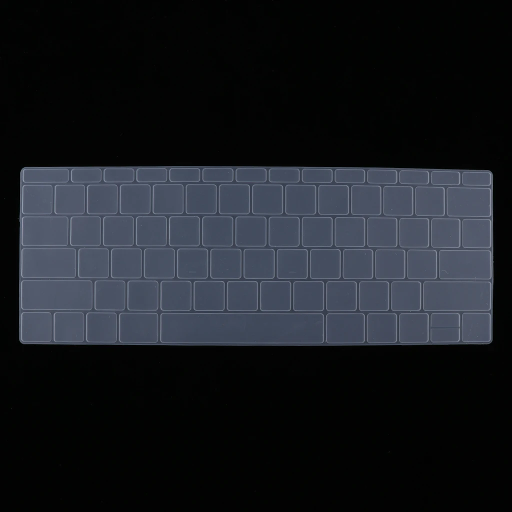 Clear Ultra Thin Keyboard Skin Protector Keyboard Cover for MacBook Pro A1708 Series with Touch Bar 
