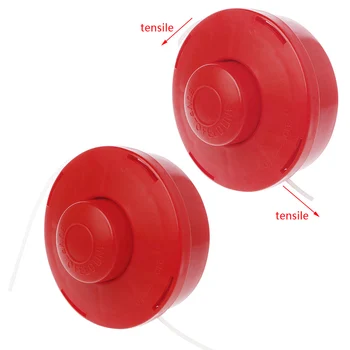 

Garden Brush Cutter Heads Replacement Grass Cutting Nylon Line Trimmer Strimmer