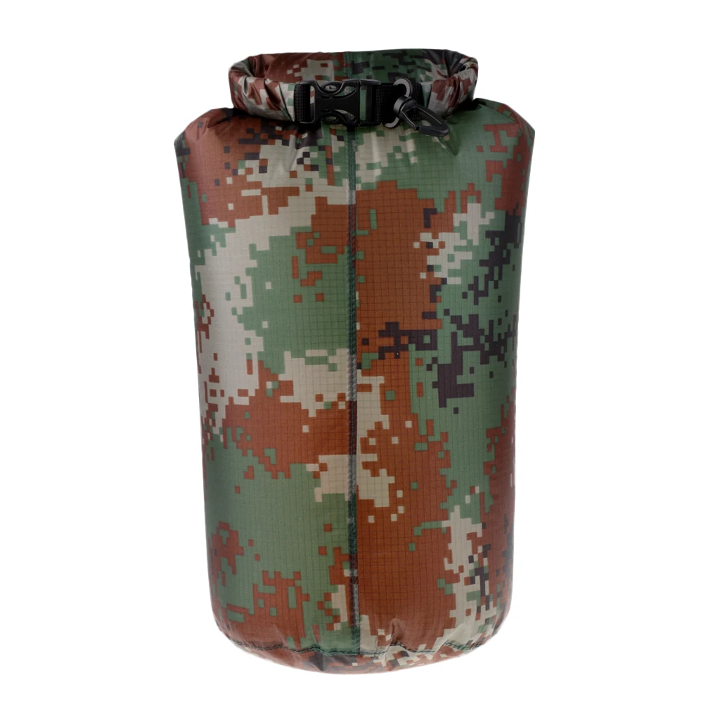 Digital Camo 20L 5L/10L/20L сухой мешок водонепроницаемый сухой шестерни сумка для каякинга Пешие прогулки пляж каноэ гребли рафтинг Кемпинг - Цвет: Digital Camo 20L