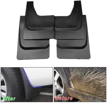 

Car Mud Flaps Mudguards for FORD F-150/250/350 2012-2017 Front Rear Splash Guards Car Fender Styling & Body Fittings Black 4Pcs