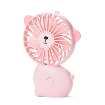 

Mini USB Fan Portable Charged Fan with 7 Changing Color LED Night Lights Handheld Fan for laptop desktop Computer Home