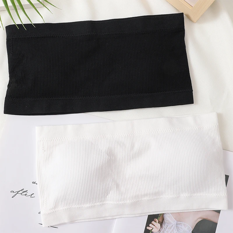 Women lingerie bra,women tube tops Women Strapless Top Seamless Bra Tube Top Invisible Bras Women's Underwear Sexy Wrap Bras Solid Color Sports Crop Bandeau