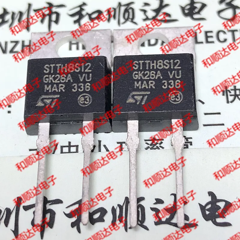 2 шт./STTH8S12-220 1200V 8A