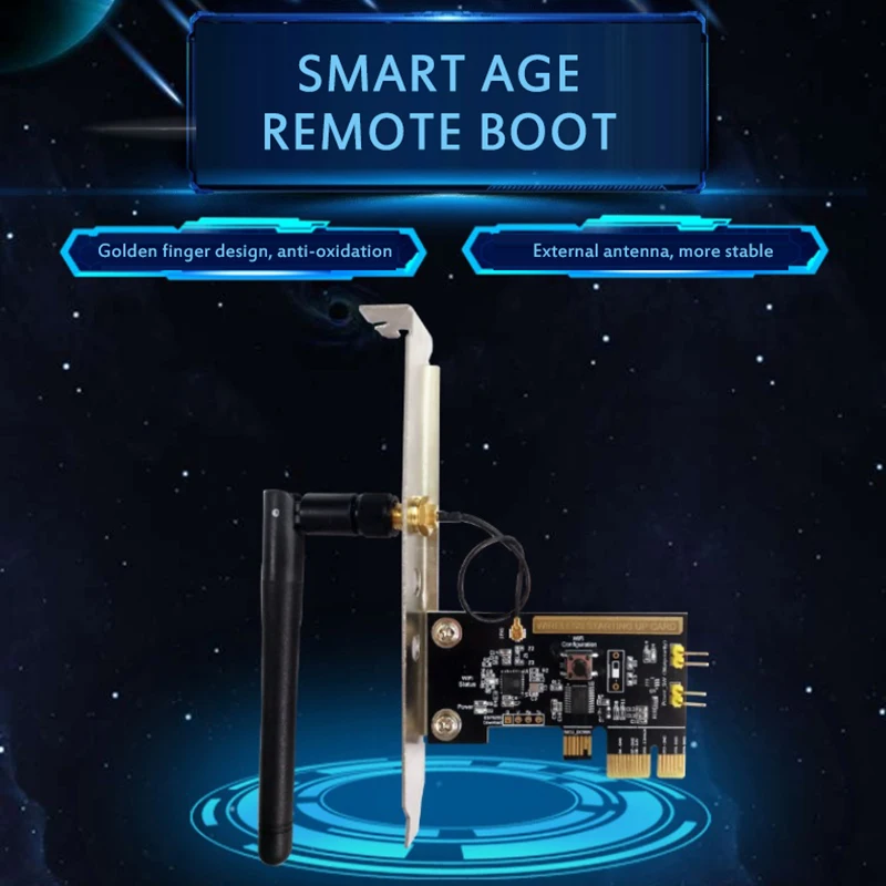 Wifi PC 전원 스위치 컴퓨터 원격 부팅 시작 카드 재택근무 PICE Alexa Google Alice Ewelink Tuya Smart Life와 함께 작동