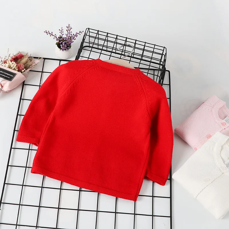 

CHILDREN'S Knit Cardigan 2019 Autumn New Style Korean-style Tops Infant Cotton Baby Sweater Coat GIRL'S Cardigan