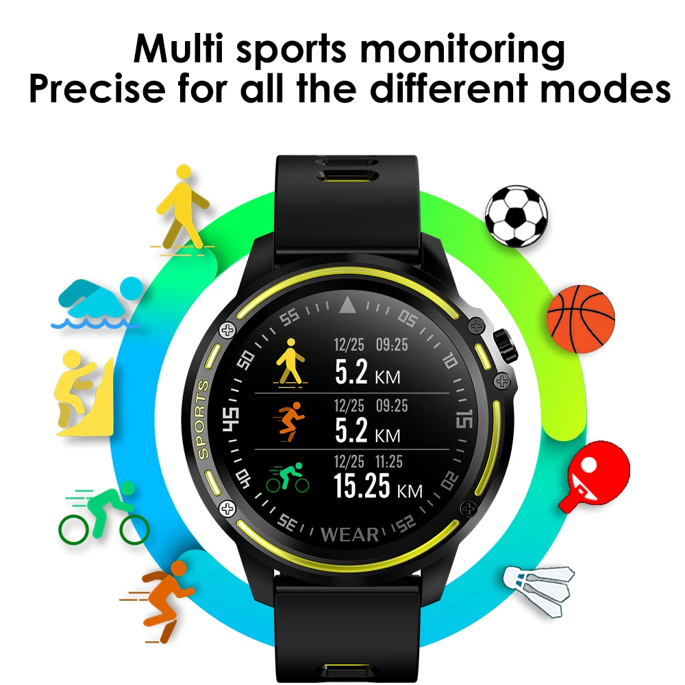 Keoker ЭКГ PPG Смарт часы для мужчин IP68 Водонепроницаемый сердечный ритм кровяное давление кислородный монитор спортивный трекер часы в режиме ожидания 7 дней