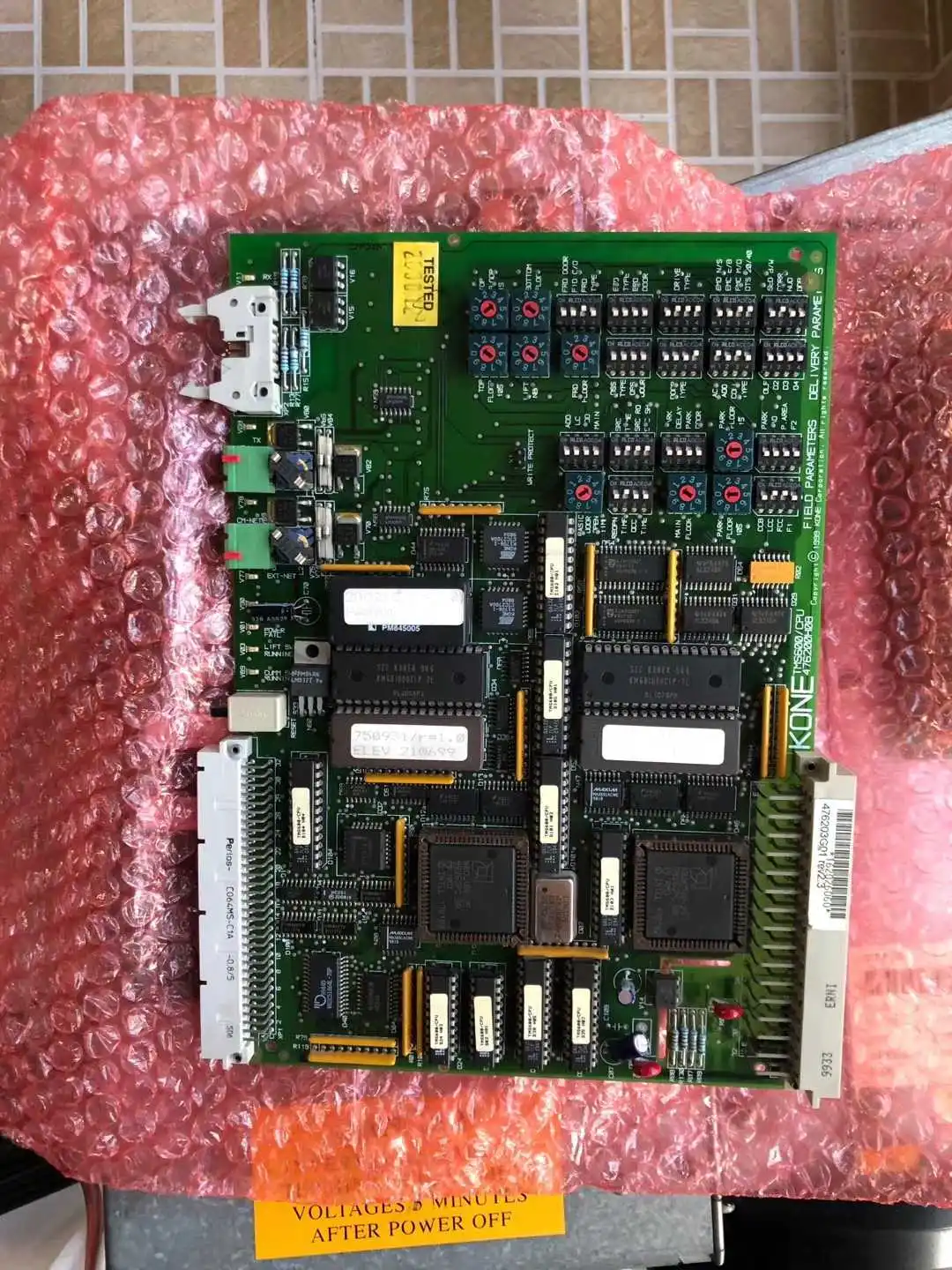 Elevator V3F16L inverter driver main pcb card board TMS600 CPU KM476203G01 476200H04 | Электронные компоненты и