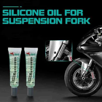 

40ml Front Fork Shock Absorber Oil For Mountain Bike Bicycle Suspension Rust Prevention Lubricate Damping Special Silicone Fluid
