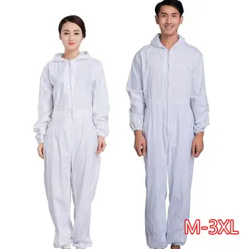

High Antibacterial Reusable Isolation Suit Protective Clothing Dust-proof Coveralls Antistatic Scrub Suit