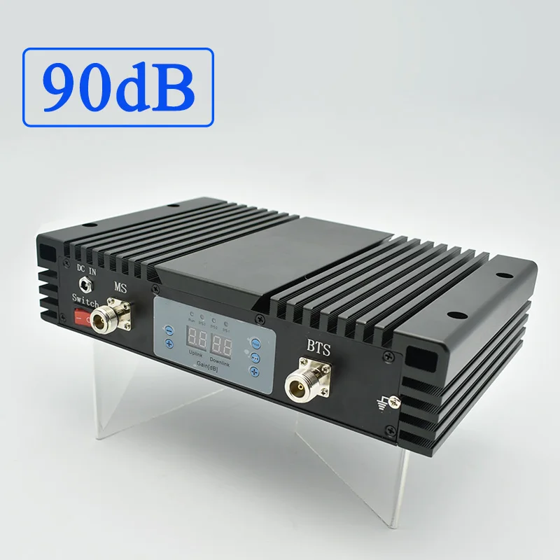 Lintratek 90dB 33dBm 2W трехдиапазонный усилитель сигнала GSM 2G 3G 4G ретранслятор 900 1800 2100Mhz