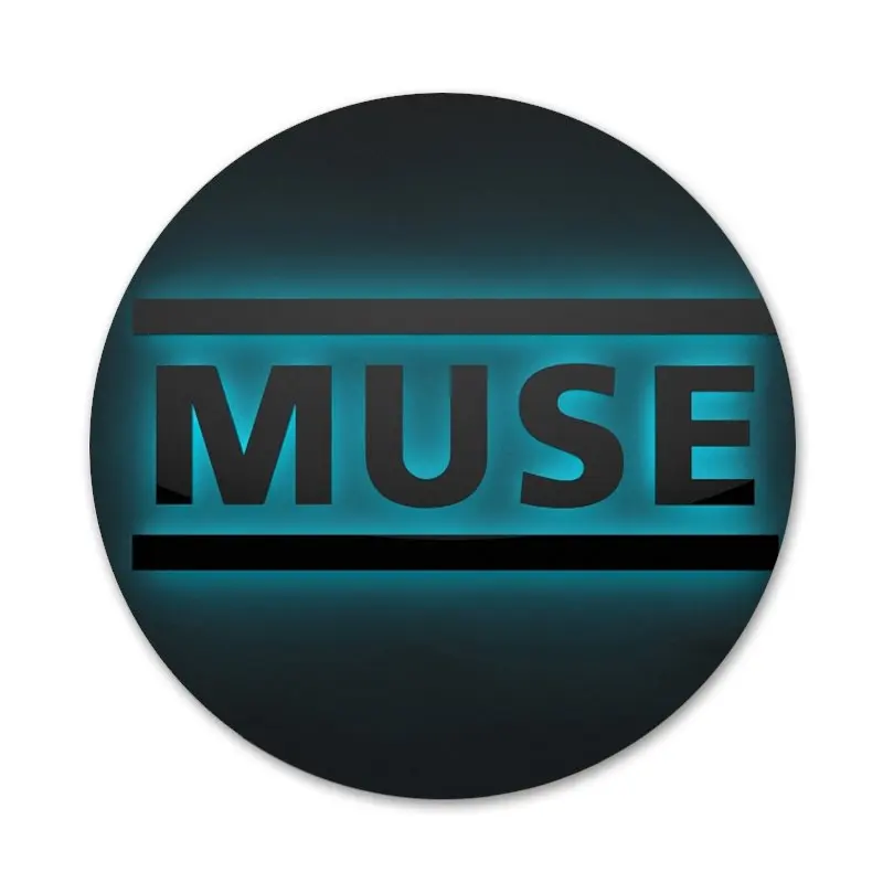 Muse Logo 25mm Pin Badge Muse 7 