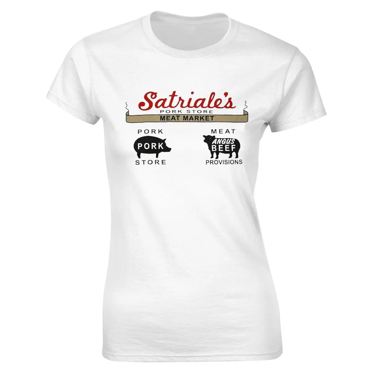 

Men T Shirt The Sopranos S Satriale'S Meat Market Exclusive Funny T-shirt Novelty Tshirt Women