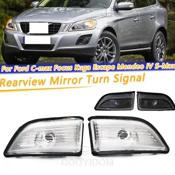 

COOYIDOM Car Rearview Mirror Turn Signal Indicator Lamp Light For Volvo XC60 2009 2010 2011 2012 2013 31217288 31217289