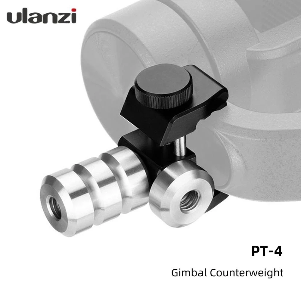 Ulanzi PT-4 60g Counterweight for Zhiyun Smooth 4 Feiyu Vimble 2 DJI Osmo Gimbal Stabilizer Smartphone Phone Balance | Электроника
