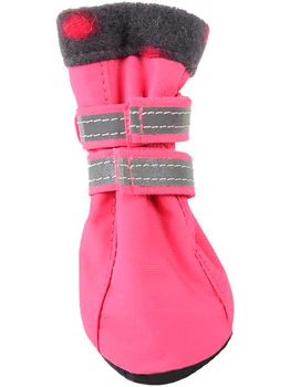 

FOR MY DOGS FOR MY DOGS boots for dogs on pink fleece FMD625-2018 P