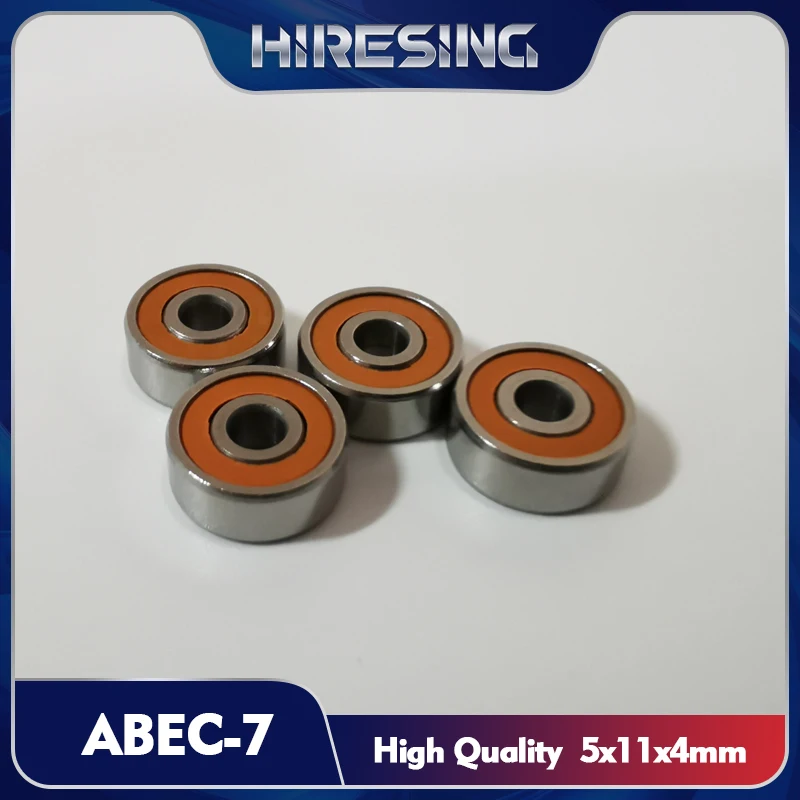 Подшипник рыболовной катушки 4 шт. 5X11X4 мм SMR115 2OS CB ABEC7 LD 5x11x4 гибридный Керамический шарикоподшипник из нержавеющей стали