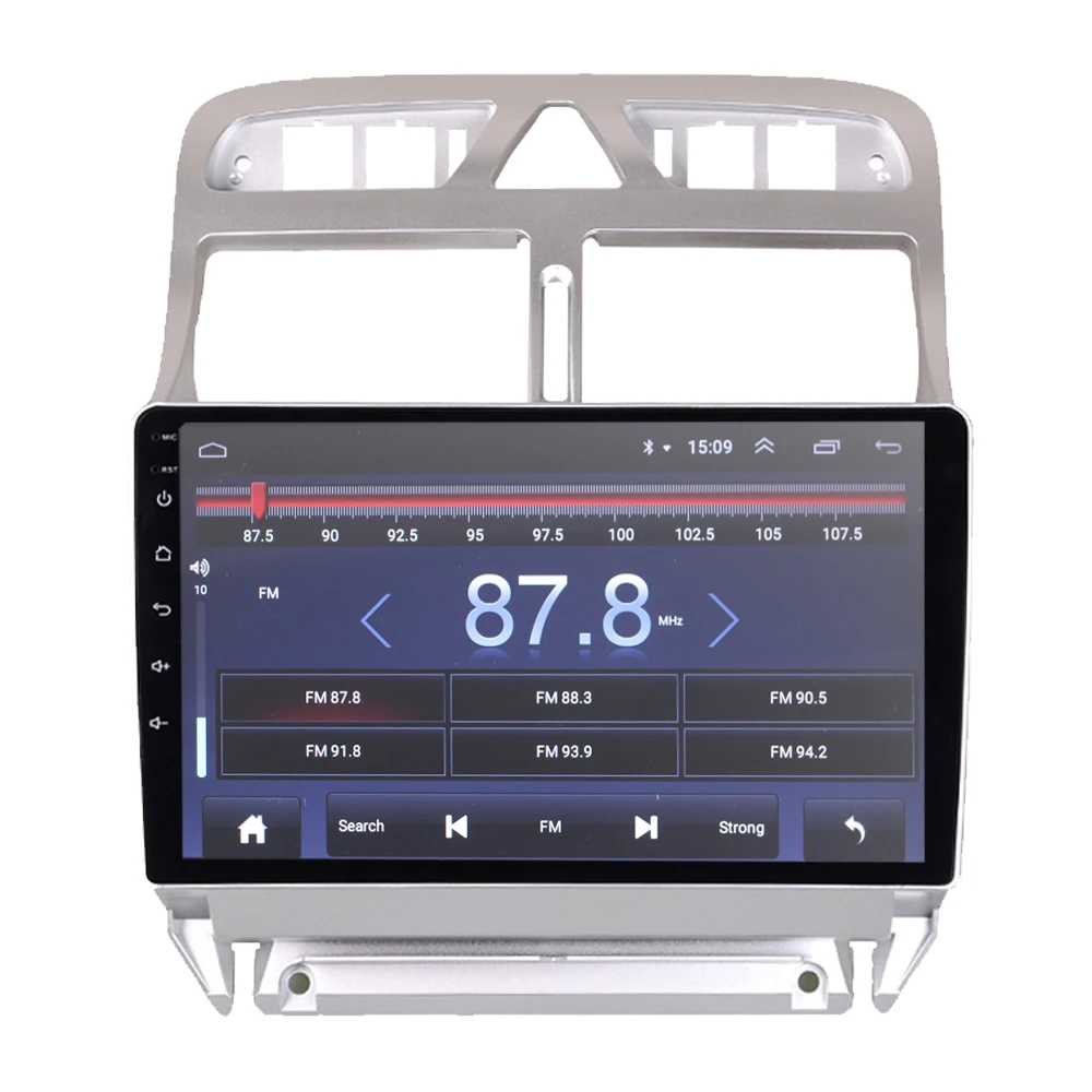 HACTIVOL 2G + 32G Android 9 1 автомобильное радио стерео для Peugeot 307 2002 2013 автомобильный dvd