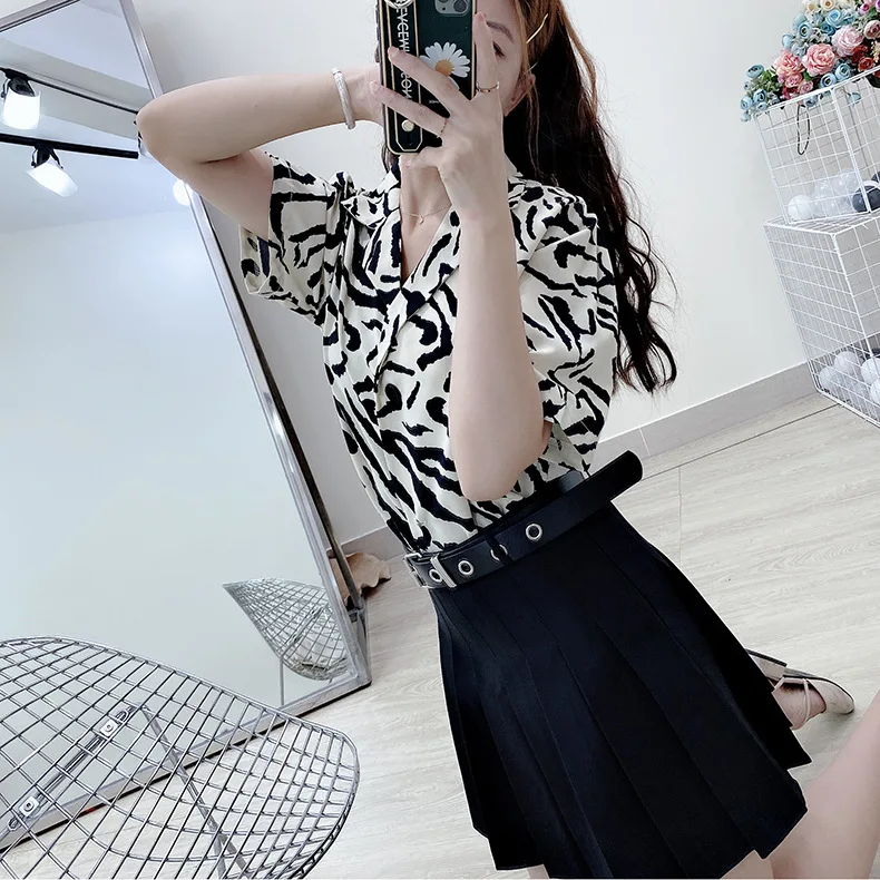 brown skirt High Waist Solid Pleated Skirts Woman Harajuku Belt Chic A-Line Skirt Woman's Retro Simple Black Mini Skirt Women Summer 2021 silk skirt