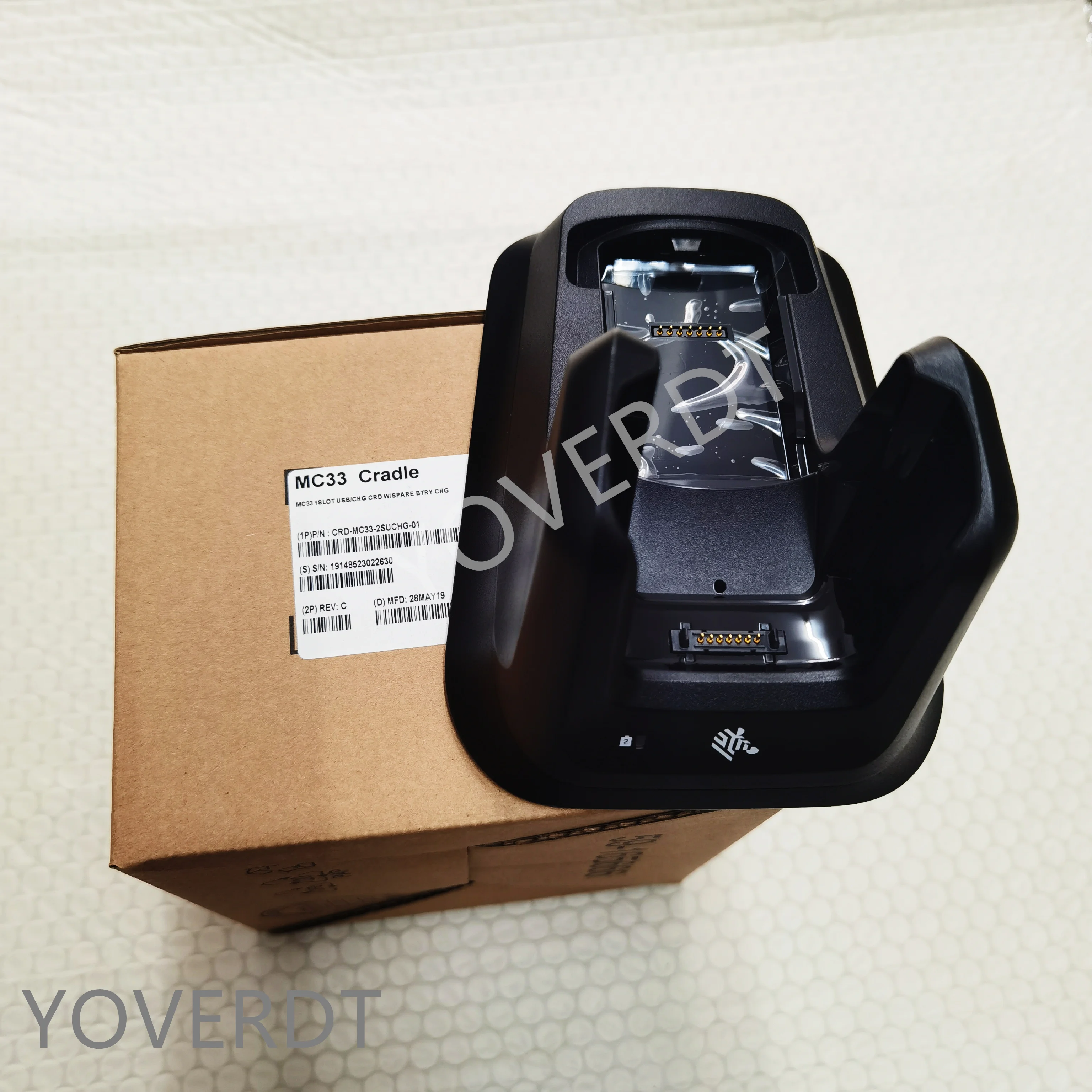 Nuovo Singolo Slot Caricatore Usb Culla (Cdr-Mc33-2Suchg) Per Zebra Motorola Simbolo Mc3300 Mc330K Mc330M