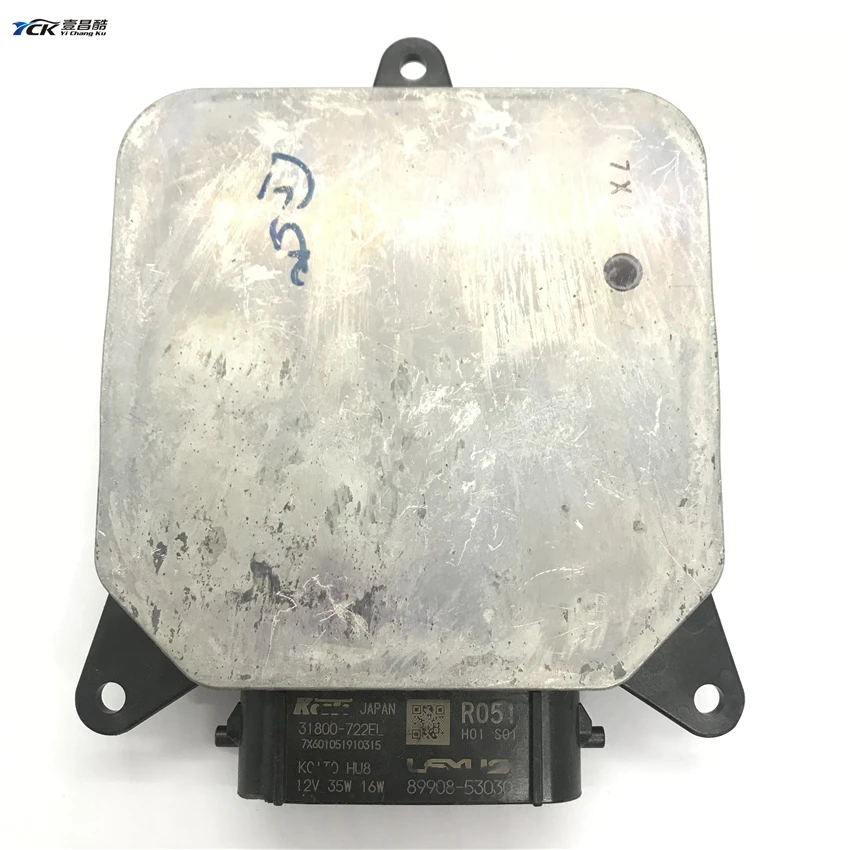 1X YCK 89907-53030 89908-53030 подержанных автомобилей головной светильник компьютер светодиодный драйвер Module5990753030 8990853030 L051 R051