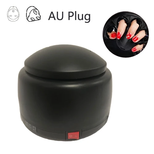 black AU PLUG Электрический паровой УФ гель-лаки для ногтей машина удаления пароход инструмент для снятия гель-лака с ногтей для домашний маникюрный салон - Цвет: black AU PLUG