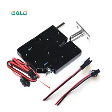 Serrure à ressort 12VDC 2A, électrovanne de contrôle électrique électromagnétique, boîte à fichiers, armoire à tiroirs, casiers de verrouillage, pousser pour ouvrir