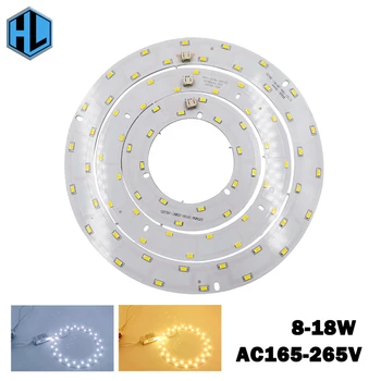 

LED Panel Lamp LED Ceiling Chandelier Light 8-18W Down Lights Surface Mount AC165-265V Modern Home Decoration Kitchen Lighting