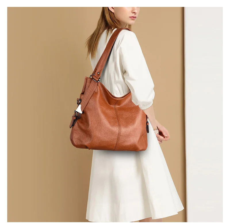 LANZHIXIN брендовая модная женская сумка на плечо женские сумки из натуральной кожи женская сумка высокого качества большие сумки черный/коричневый