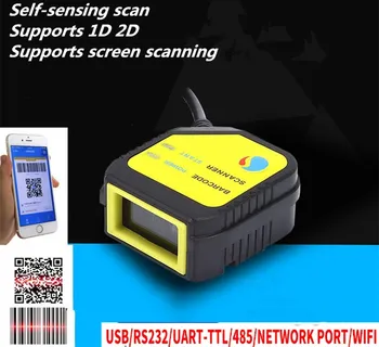 Vendite dirette della fabbrica Nuovo wired Modulo di Scansione QR Modulo di Testa di Scansione Fissa Motore di Scansione USB/Seriale TTLsupport scansione screen1D 2D codice