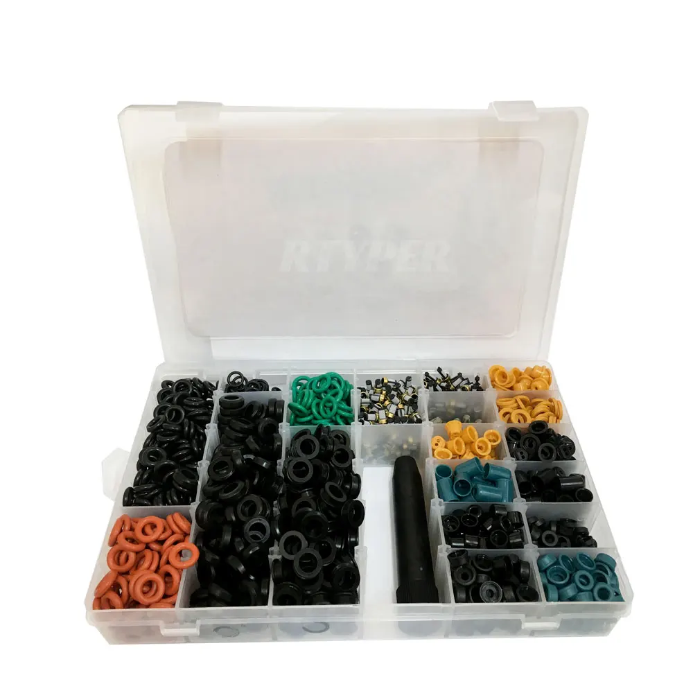 Fuel Injector O-Ring Repair Kit For Toyota 4Runner & Pickup (1989-1995) - 6 O-Rings + Filters + Seals