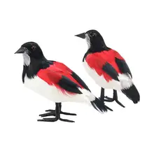 Охотничья подделка для мясника, Подсадная птица, Искусственное перо, пена, Свадебный декор, место проведения, украшение сада, украшение крыши