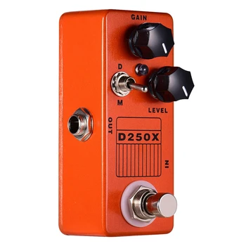 

Mosky D250X Mini Overdrive Preamp Guitar Effect Pedal with True Bypass Switch